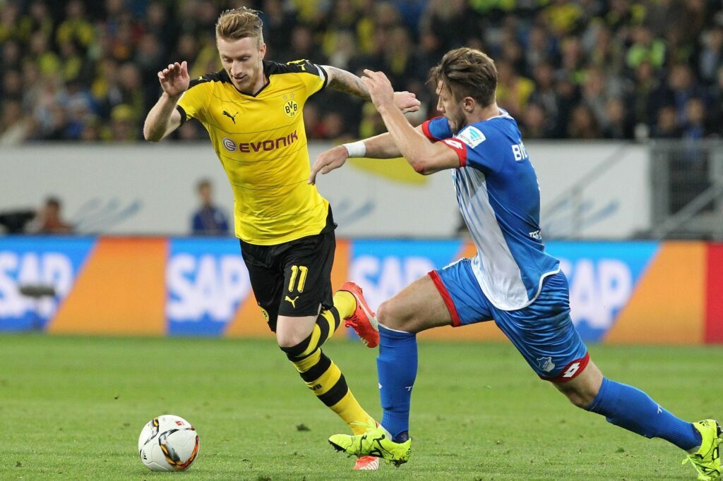 Borussia Dortmund có lợi thế về mặt sân nhà trước Hoffenheim