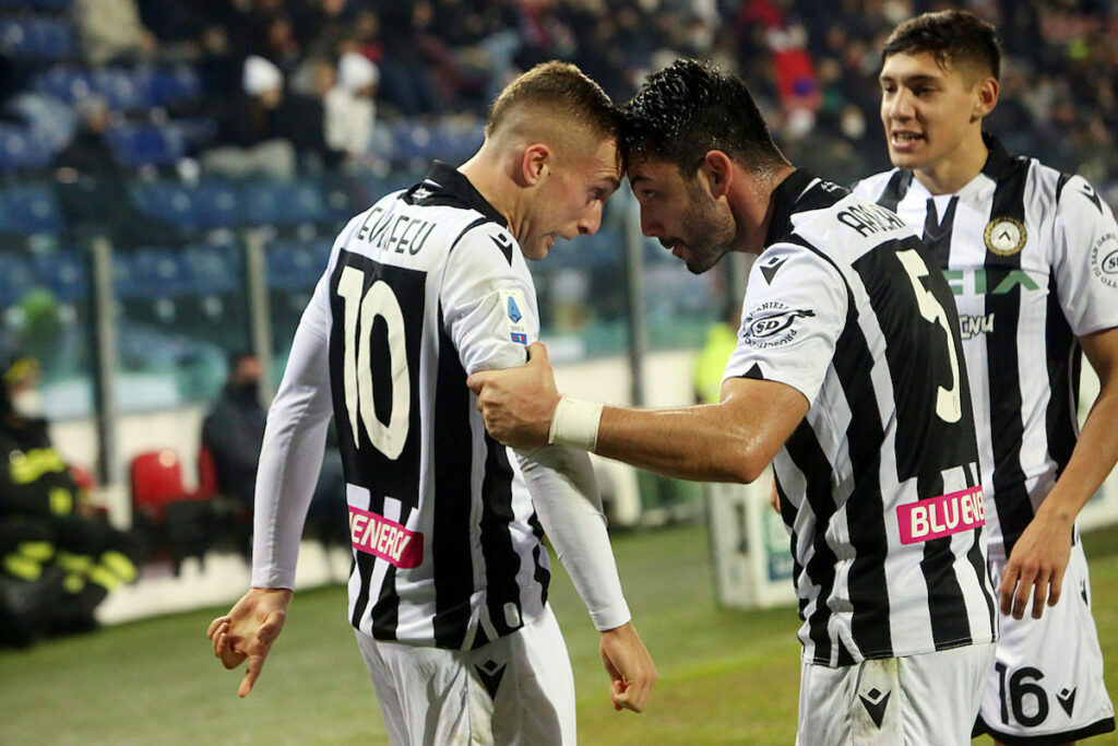 Udinese có cơ hội tìm kiếm trận thắng đầu tiên