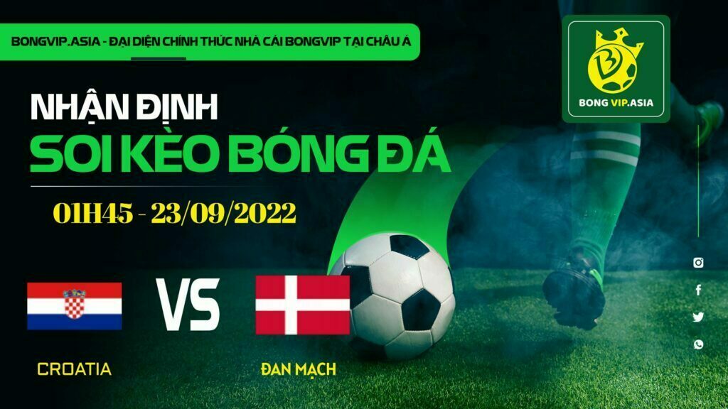 Soi kèo Bongvip Croatia vs Đan Mạch