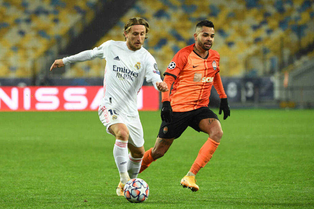 Real Madrid vượt trội hơn nhiều so với Shakhtar Donetsk